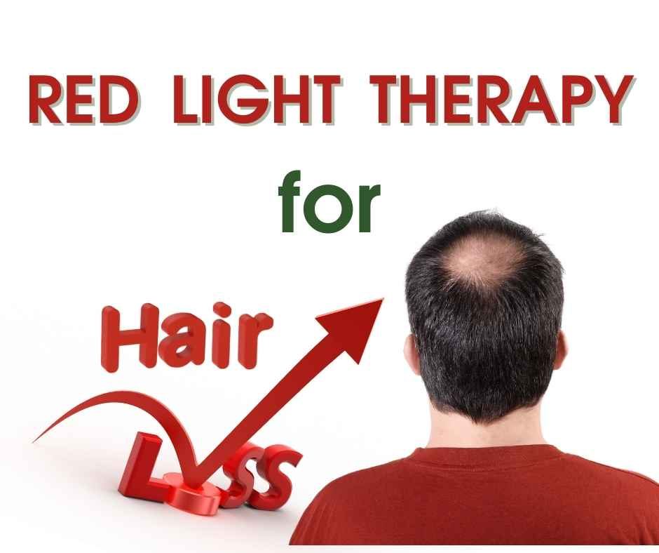 Red light therapy for hair loss